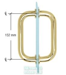 Polished Brass Hoop Handle
