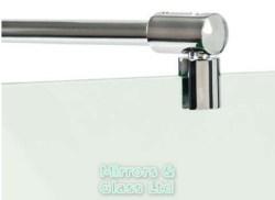 Glass Shower Screen Top Bar Support 10mm Glass