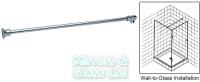Shower Top Bar Support 10mm Glass