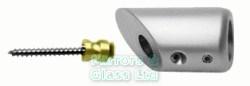 Support Bar Mitred Bracket for glass shower screens