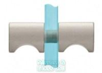 Brushed Nickel Cylinder Handle