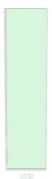 8mm Shower Screen 500mm x 2000mm