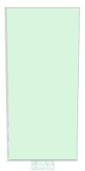 8mm Shower Screen 900mm x 2000mm