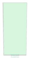 8mm Clear Glass Shower Screen 900mm x 2100mm
