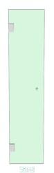 Shower Door 400mm x 1800mm