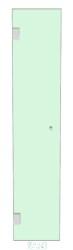 Shower Door 450mm x 2000mm