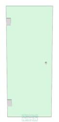Shower Door 600mm x 1500mm