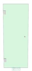 Shower Door 600mm x 1700mm