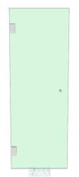 Shower Door 600mm x 1600mm